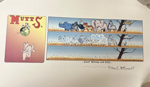 Signed MUTTS Print