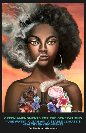 Ashley Park's "I Can't Breathe" Art Print